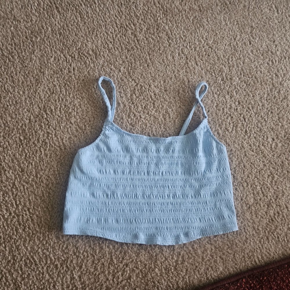 PacSun tank baby blue, great for summer